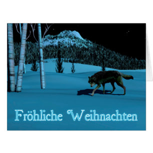 Wolf d'hiver - Fröhliche Weihnachten