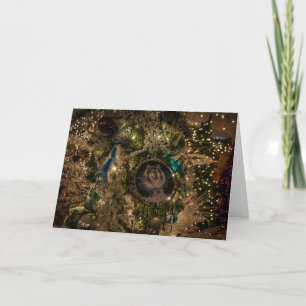 Wolf Dreamcatcher Christmas Card
