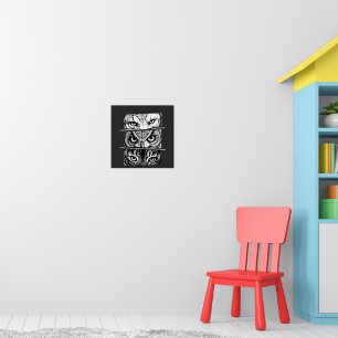 Wolf Eagle Tiger Trinity Poster