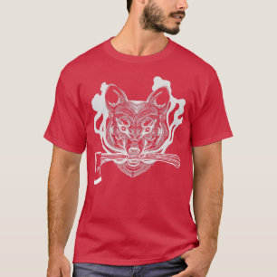 Wolf en bois Classique TShirt
