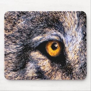 Wolf Eye Mouse Pad
