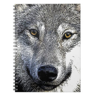 Wolf Eyes Artwork Notebook