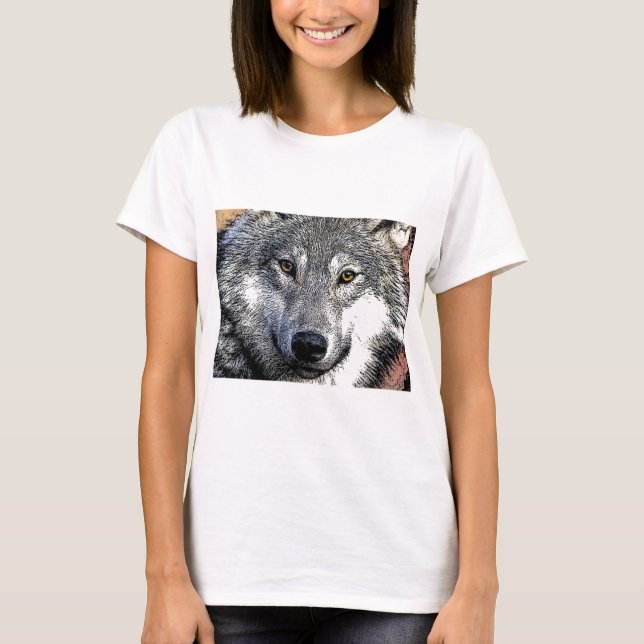Wolf Eyes Artwork T-Shirt (Front)