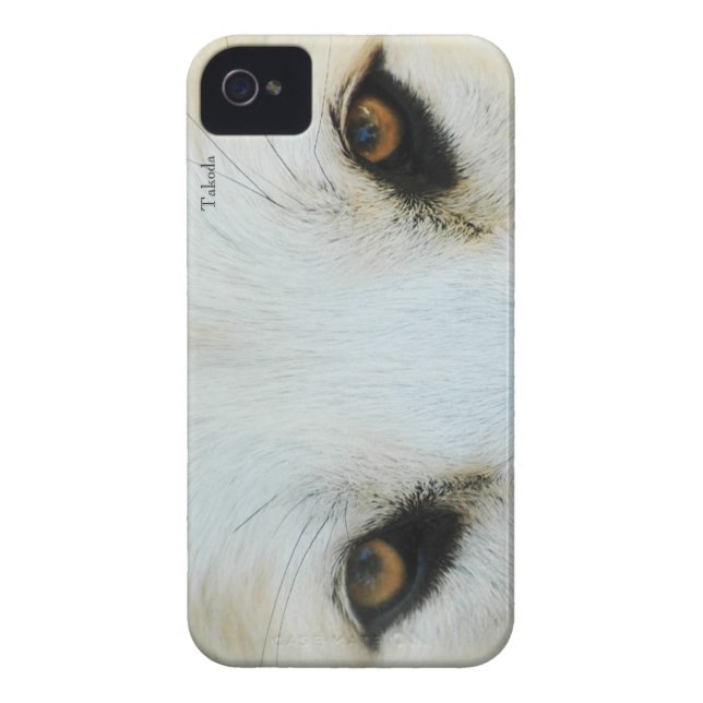 Wolf Eyes iPhone 4 Barely There Universal Case (Back)