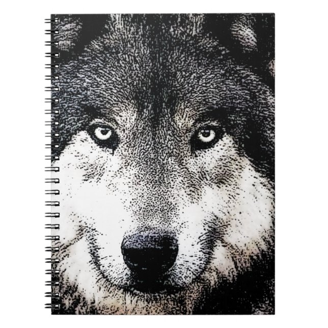 Wolf Eyes Notebook (Front)