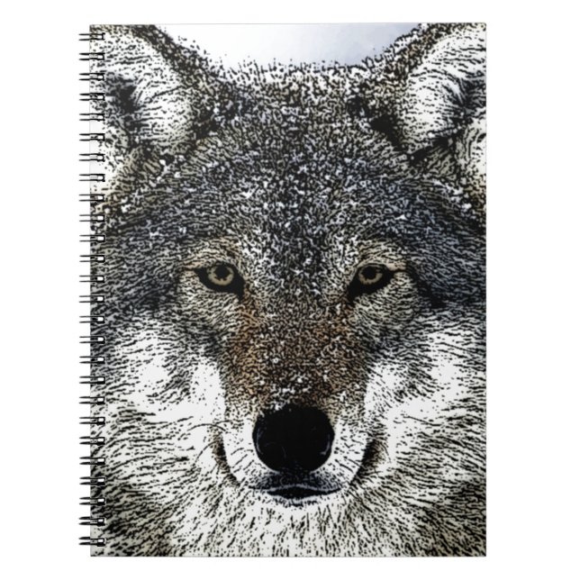 Wolf Eyes Notebook (Front)