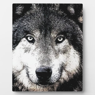 Wolf Eyes Plaque