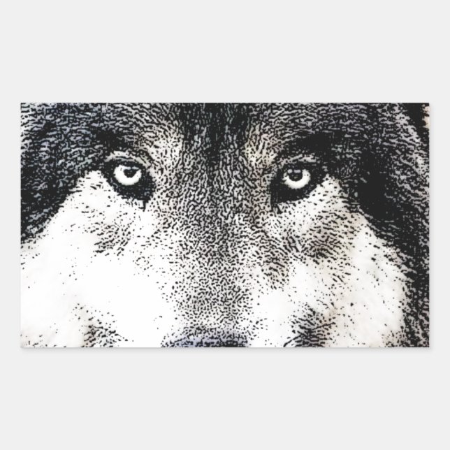 Wolf Eyes Sticker (Front)
