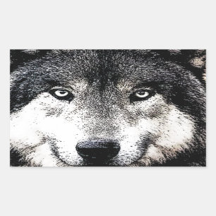 Wolf Eyes Sticker