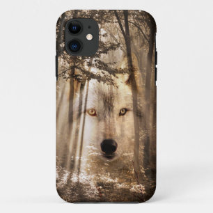 Wolf face spirit iPhone 11 case