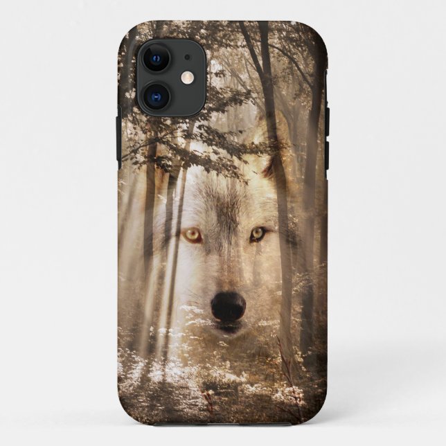 Wolf face spirit Case-Mate iPhone case (Back)