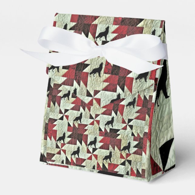 Wolf Favor Box (Front Side)