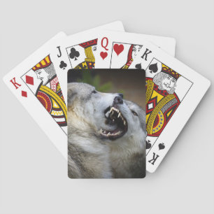 Wolf Fight Playing Cards