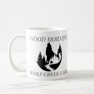 Wolf  Forest Cabin Rental Home Vacation house Coffee Mug