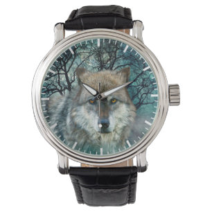 Wolf Full Moon in Fog Watch