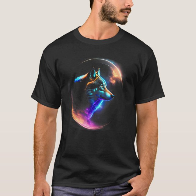Wolf Galaxy T-Shirt (Front)