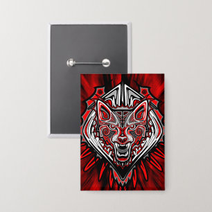 Wolf Haida Tribal Totem Design