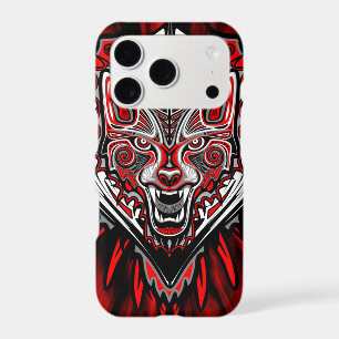 Wolf Haida Tribal Totem Design