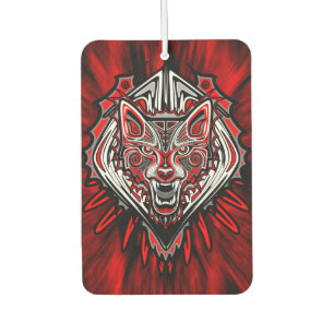 Wolf Haida Tribal Totem Design Air Freshener