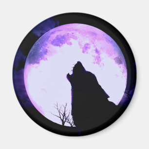 Wolf Howl Magnet