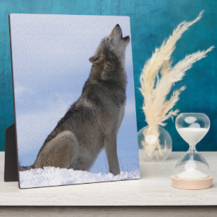 Wolf Howl Plaque