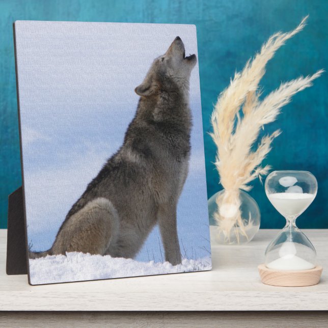 Wolf Howl Plaque (Side)
