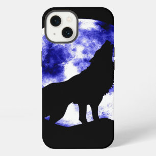 Wolf Howling at Moon iPhone 13 Case