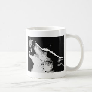 Wolf Howling Coffee Mug