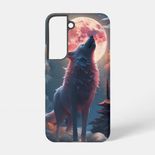 Wolf Howling  Samsung Galaxy Case