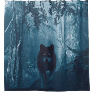 Wolf in Dark Forest.