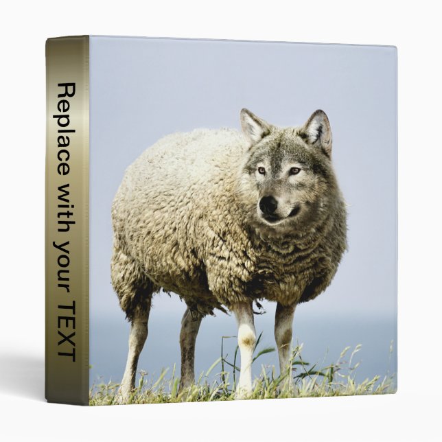 Wolf in Sheep Clothing Binder (Front/Spine)