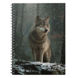 Wolf in Winter Notebook