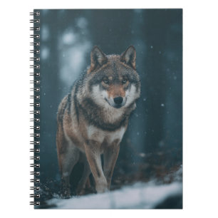 Wolf in Winter Notebook