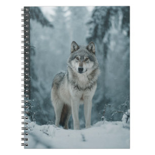 Wolf in Winter Notebook