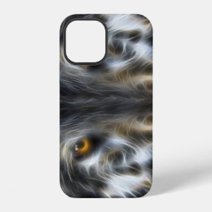 Wolf Inspirational airbrush Portrait iPhone 12 Case