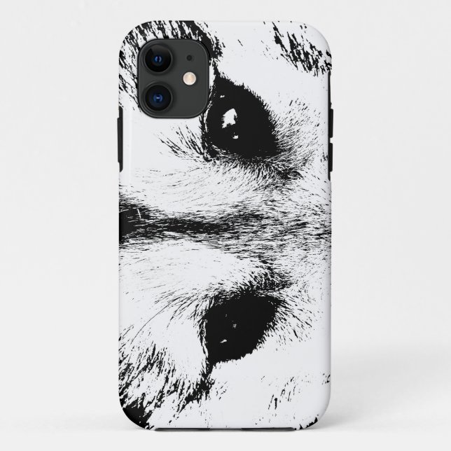 Wolf iPhone 5 Case Wolf Pup Eyes Case Wolf Gifts (Back)