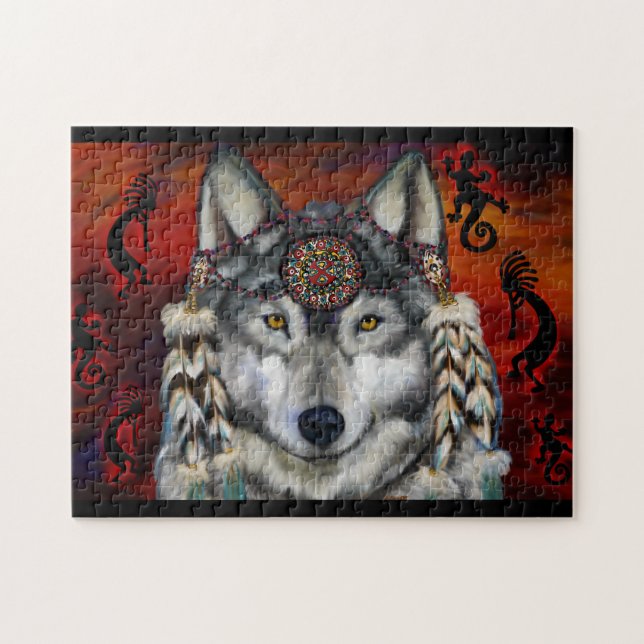 WOLF JIGSAW PUZZLE (Horizontal)