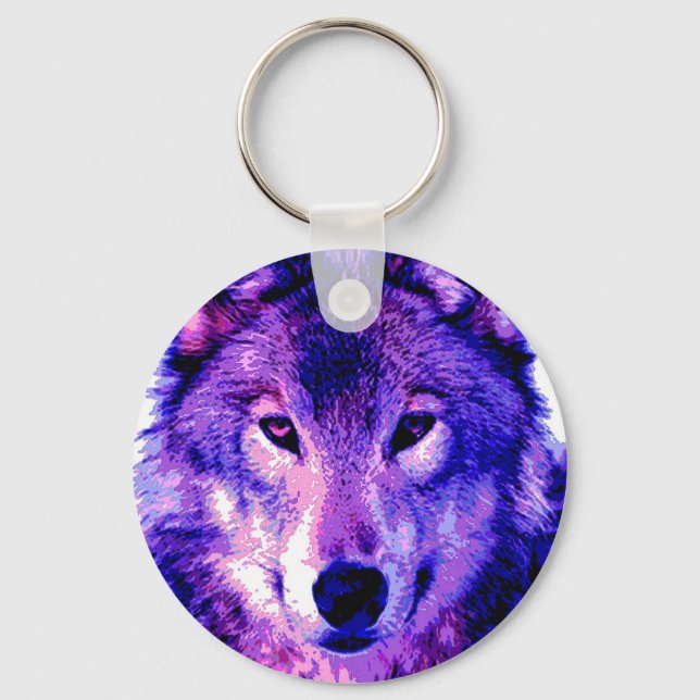 Wolf Keychain (Front)