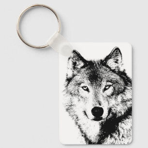 Wolf Keychain