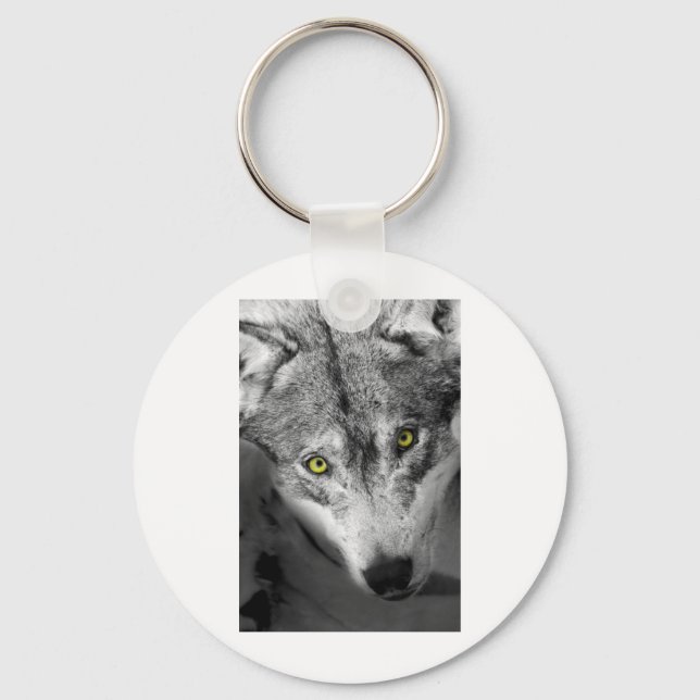 Wolf Keychain (Front)