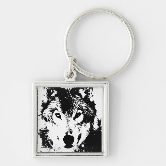Wolf Keychain (Front)