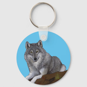 Wolf Keychain