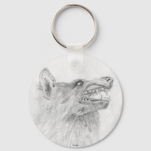Wolf Keychain