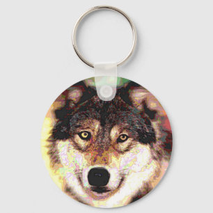 Wolf Keychain