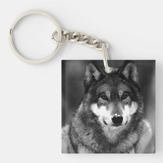 Wolf Keychain (Front)