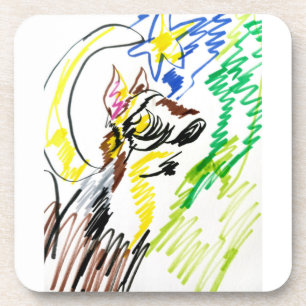 Wolf line autumn coaster