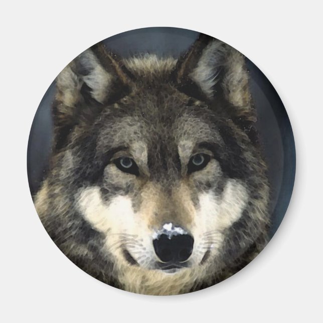 Wolf Magnet (Front)