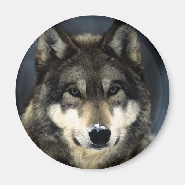 Wolf Magnet (Front)