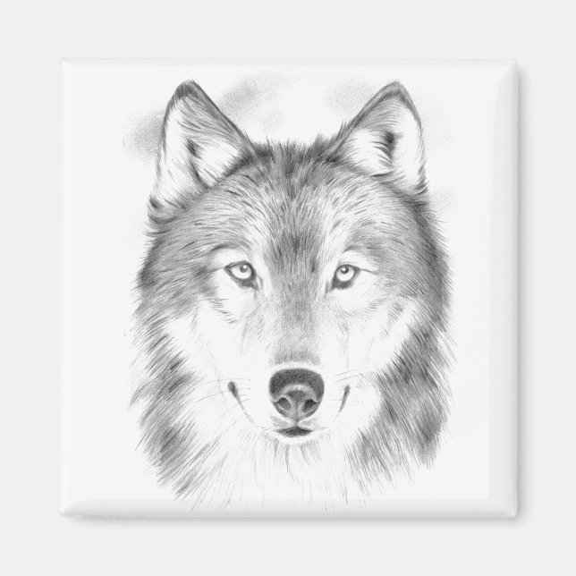 Wolf Magnet (Front)