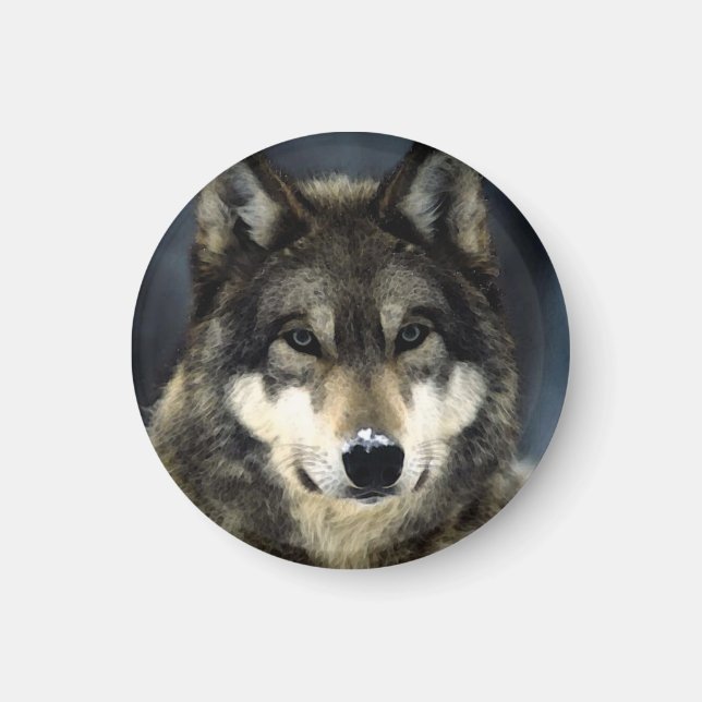 Wolf Magnet (Front)
